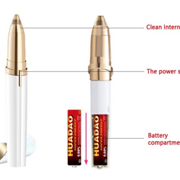 Pimples Removal Deep Cleaning Tool & Eyebrow Hair Remover Pack1 Combo Pack - Picture 6 of 9